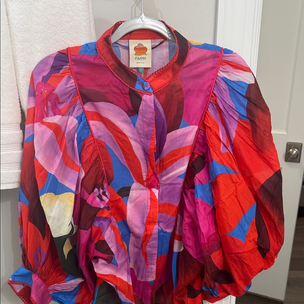 FARM Rio Multicolor Floral Blouse